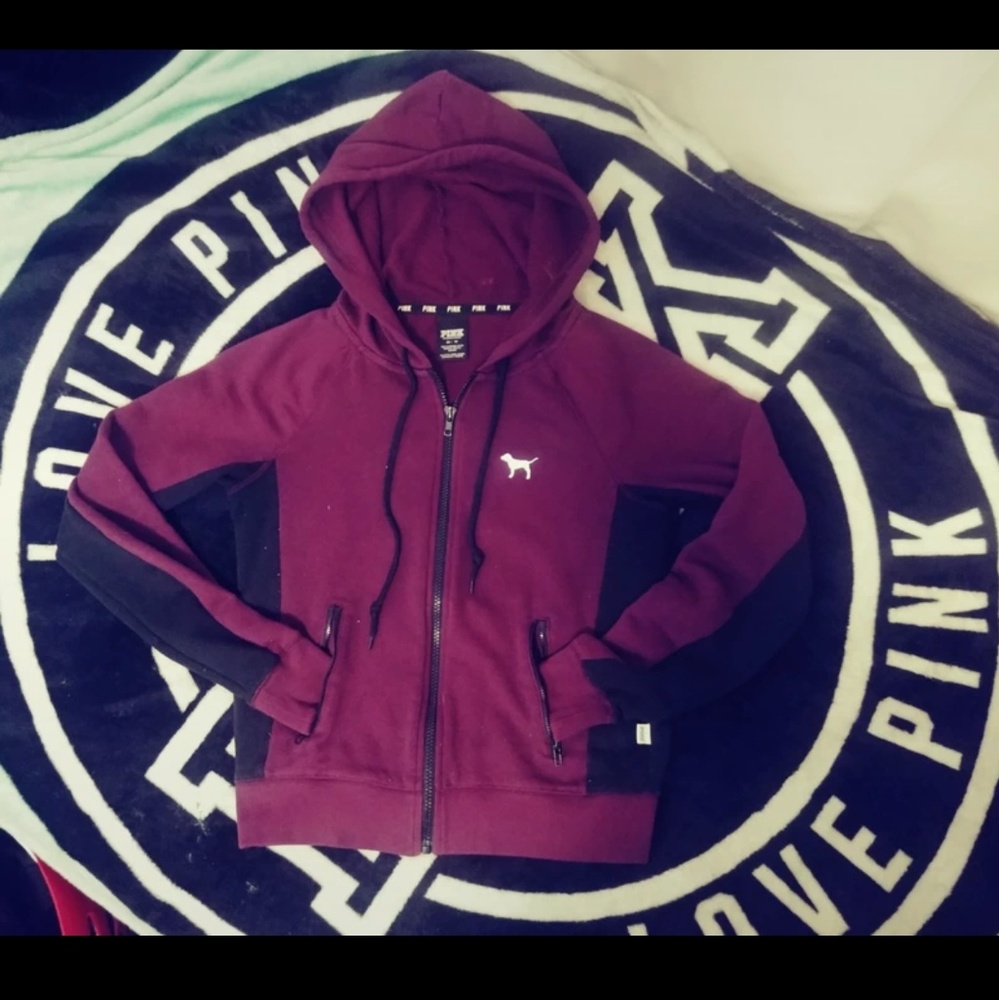 Victoria's Secret PINK full zip hoodie